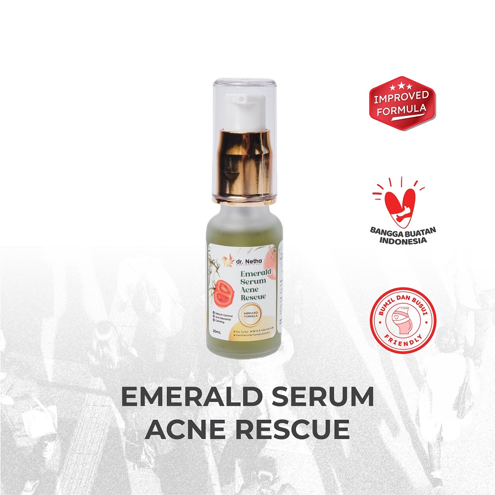 Emerald Acne Serum Rescue dr. Netha